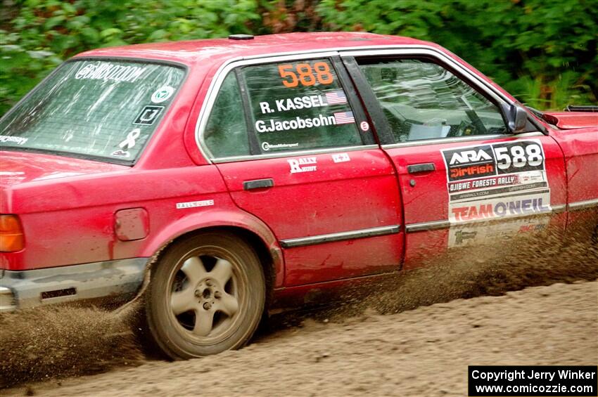 Gabe Jacobsohn / R.J. Kassel BMW 325e on SS1, Steamboat I.