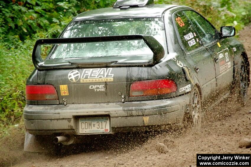 Jacob Kohler / Keith Paulsrud Subaru Impreza on SS1, Steamboat I.