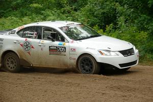 Nigel Maidment / Dylan Whittaker Lexus IS350 on SS1, Steamboat I.