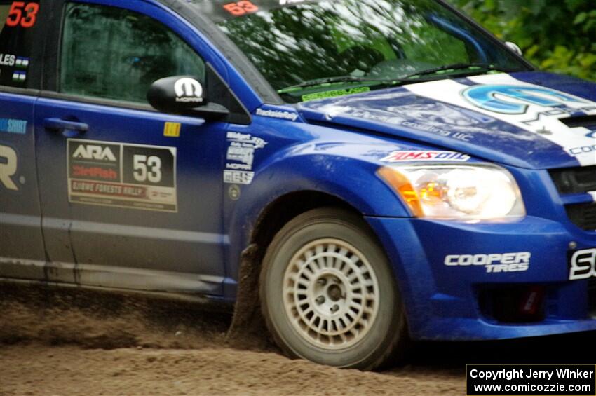 Karen Jankowski / Jack Gillow-Wiles Dodge Caliber SRT-4 on SS1, Steamboat I.