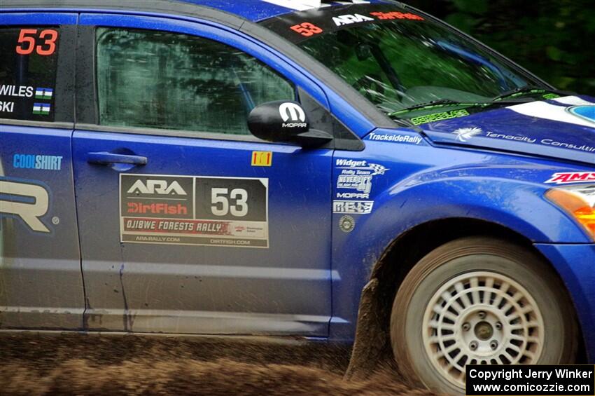 Karen Jankowski / Jack Gillow-Wiles Dodge Caliber SRT-4 on SS1, Steamboat I.