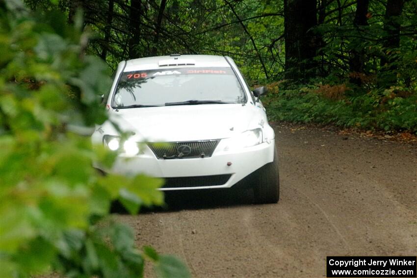 Nigel Maidment / Dylan Whittaker Lexus IS350 on SS1, Steamboat I.