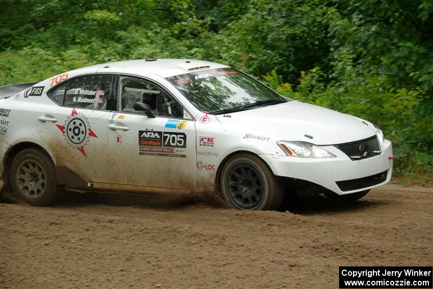 Nigel Maidment / Dylan Whittaker Lexus IS350 on SS1, Steamboat I.