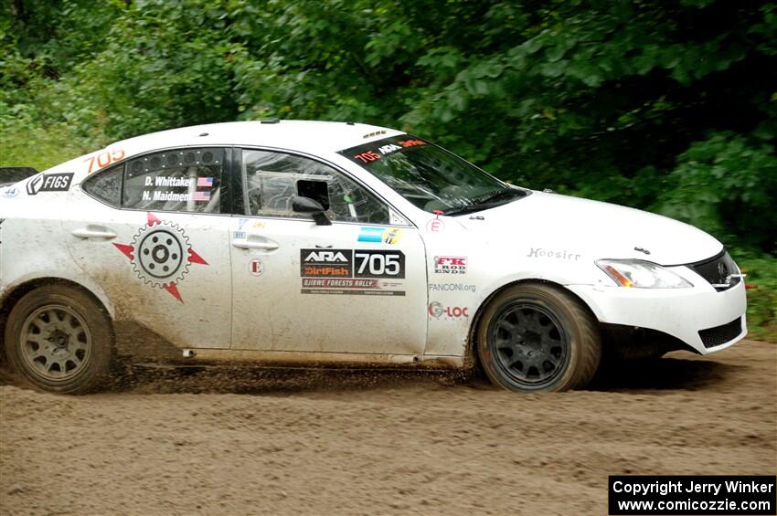 Nigel Maidment / Dylan Whittaker Lexus IS350 on SS1, Steamboat I.