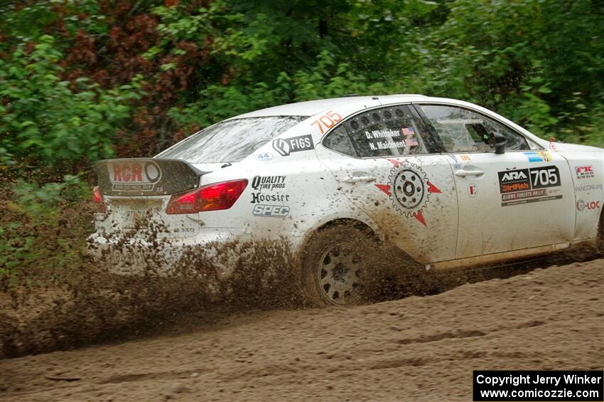 Nigel Maidment / Dylan Whittaker Lexus IS350 on SS1, Steamboat I.