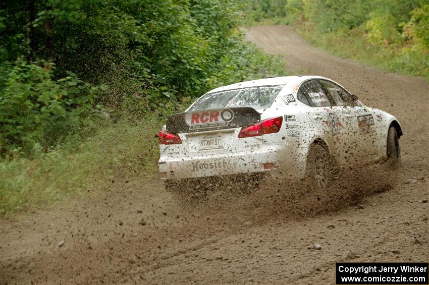 Nigel Maidment / Dylan Whittaker Lexus IS350 on SS1, Steamboat I.