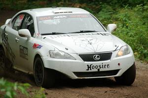 Nathan Odle / Elliot Odle Lexus IS250 on SS1, Steamboat I.