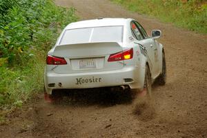 Nathan Odle / Elliot Odle Lexus IS250 on SS1, Steamboat I.