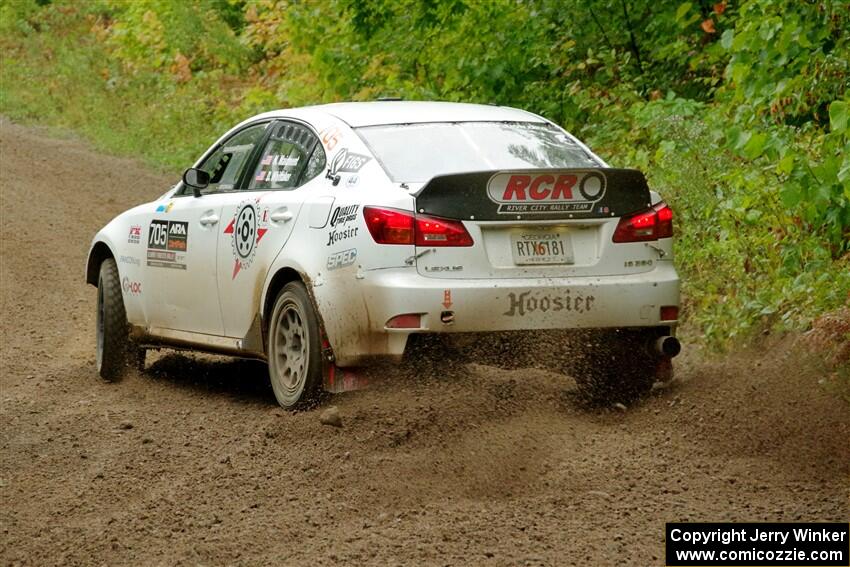 Nigel Maidment / Dylan Whittaker Lexus IS350 on SS1, Steamboat I.