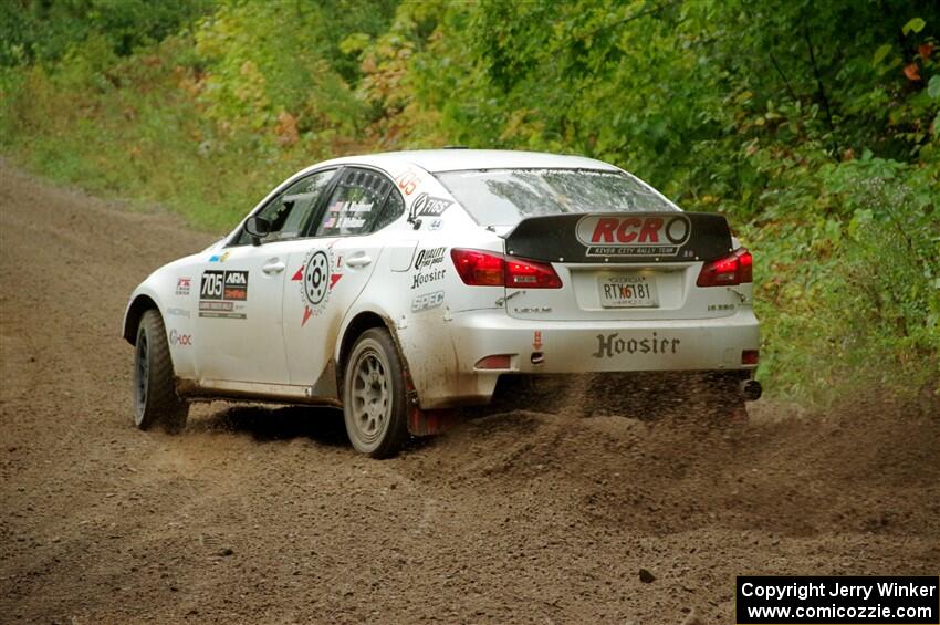 Nigel Maidment / Dylan Whittaker Lexus IS350 on SS1, Steamboat I.