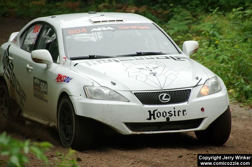 Nathan Odle / Elliot Odle Lexus IS250 on SS1, Steamboat I.