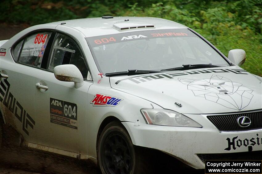 Nathan Odle / Elliot Odle Lexus IS250 on SS1, Steamboat I.