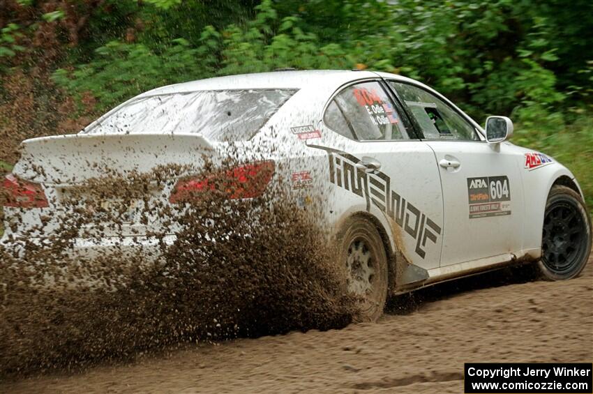 Nathan Odle / Elliot Odle Lexus IS250 on SS1, Steamboat I.