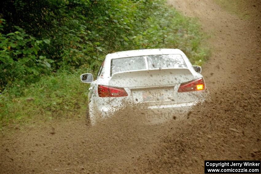 Nathan Odle / Elliot Odle Lexus IS250 on SS1, Steamboat I.