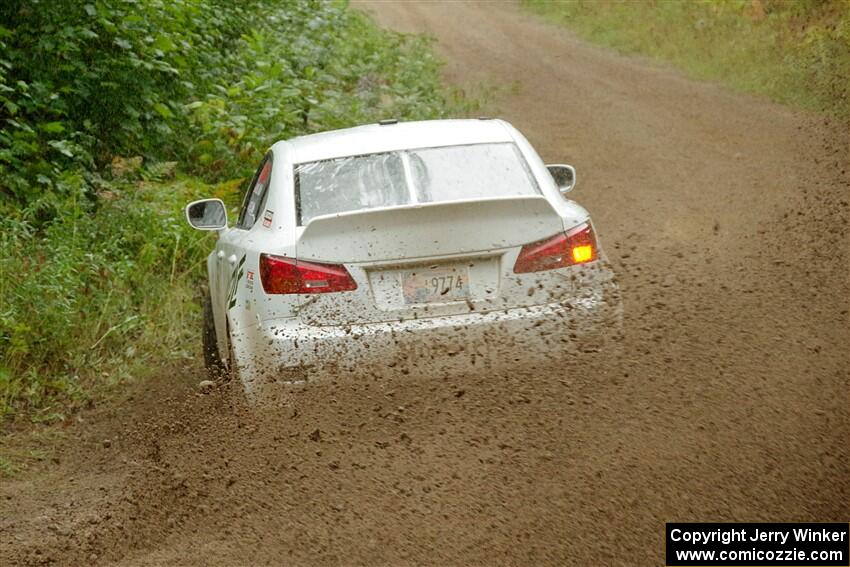 Nathan Odle / Elliot Odle Lexus IS250 on SS1, Steamboat I.