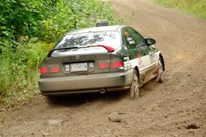 Jake Burke / Eric Schlee Honda Civic on SS1, Steamboat I.