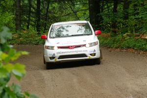 Sebastian Salgado / Christian Hidalgo Honda Civic on SS1, Steamboat I.