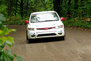 Sebastian Salgado / Christian Hidalgo Honda Civic on SS1, Steamboat I.