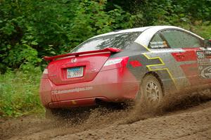 Sebastian Salgado / Christian Hidalgo Honda Civic on SS1, Steamboat I.