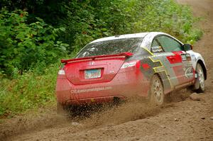 Sebastian Salgado / Christian Hidalgo Honda Civic on SS1, Steamboat I.