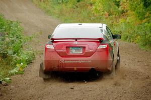 Sebastian Salgado / Christian Hidalgo Honda Civic on SS1, Steamboat I.