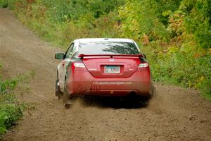 Sebastian Salgado / Christian Hidalgo Honda Civic on SS1, Steamboat I.