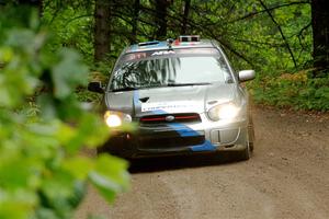 Andrew Dustman / K.J. Miller Subaru WRX on SS1, Steamboat I.