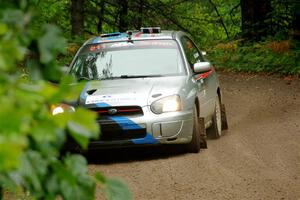 Andrew Dustman / K.J. Miller Subaru WRX on SS1, Steamboat I.