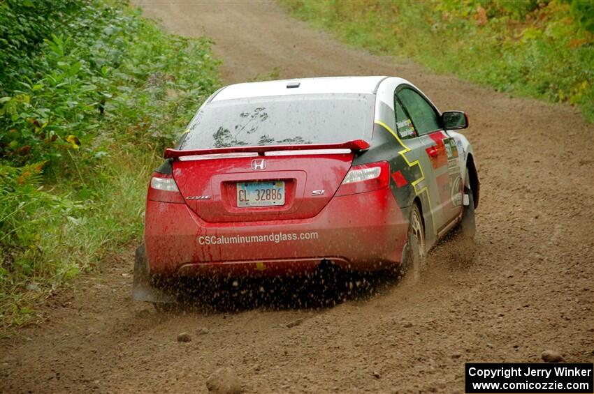 Sebastian Salgado / Christian Hidalgo Honda Civic on SS1, Steamboat I.