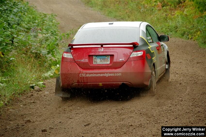 Sebastian Salgado / Christian Hidalgo Honda Civic on SS1, Steamboat I.