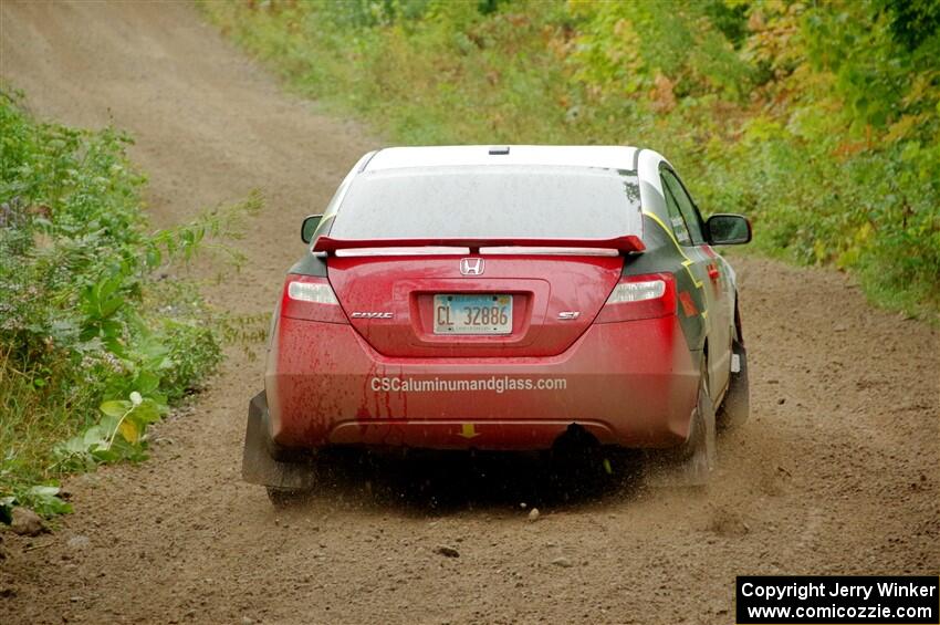 Sebastian Salgado / Christian Hidalgo Honda Civic on SS1, Steamboat I.