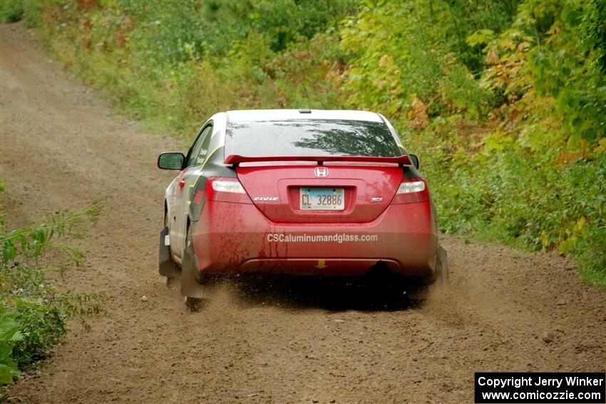 Sebastian Salgado / Christian Hidalgo Honda Civic on SS1, Steamboat I.