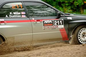 Andrew Dustman / K.J. Miller Subaru WRX on SS1, Steamboat I.