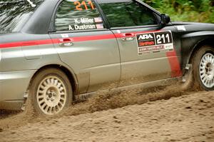 Andrew Dustman / K.J. Miller Subaru WRX on SS1, Steamboat I.