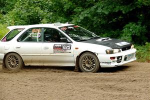 Aidan Hicks / John Hicks Subaru Impreza Wagon on SS1, Steamboat I.