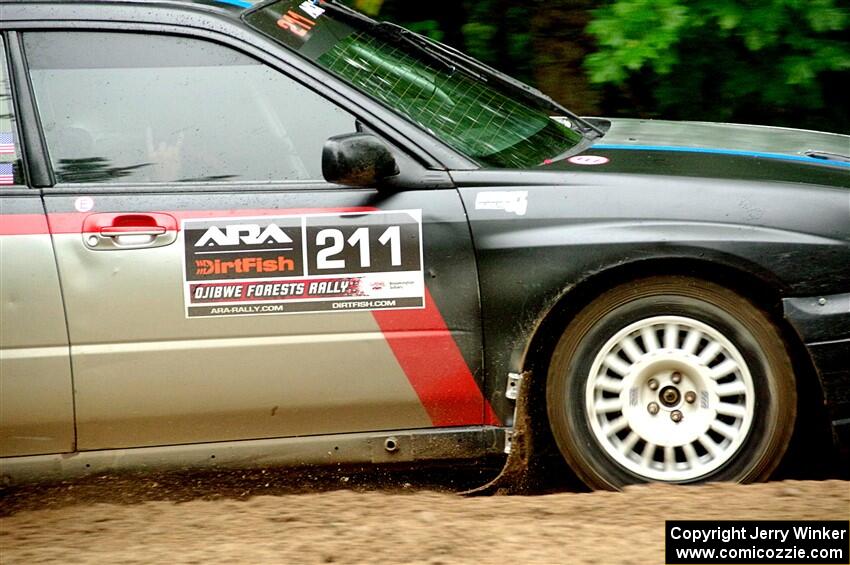 Andrew Dustman / K.J. Miller Subaru WRX on SS1, Steamboat I.