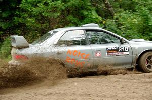 Nick Morris / Josh Kemp Subaru Impreza on SS1, Steamboat I.