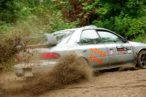 Nick Morris / Josh Kemp Subaru Impreza on SS1, Steamboat I.