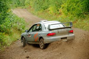 Nick Morris / Josh Kemp Subaru Impreza on SS1, Steamboat I.