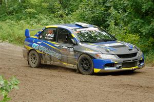 Gary Donoghue / Stephen Joyce Mitsubishi Lancer Evo IX on SS1, Steamboat I.