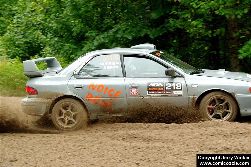 Nick Morris / Josh Kemp Subaru Impreza on SS1, Steamboat I.