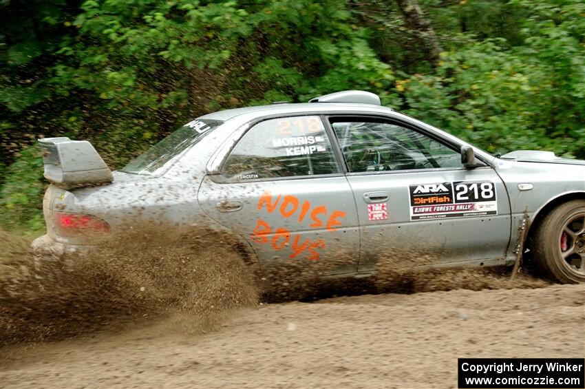 Nick Morris / Josh Kemp Subaru Impreza on SS1, Steamboat I.