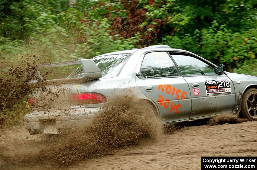 Nick Morris / Josh Kemp Subaru Impreza on SS1, Steamboat I.