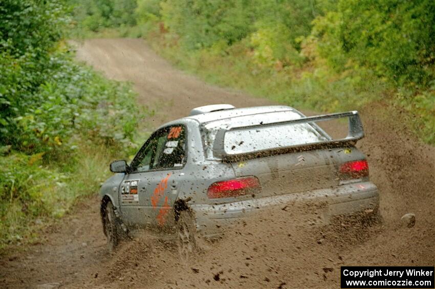 Nick Morris / Josh Kemp Subaru Impreza on SS1, Steamboat I.