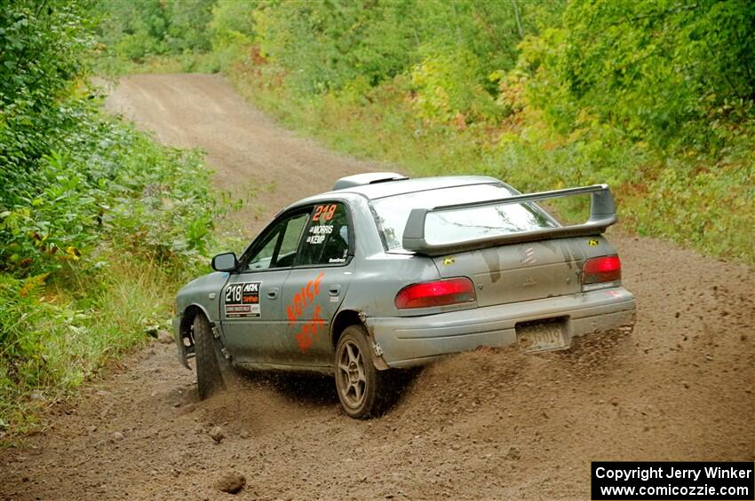 Nick Morris / Josh Kemp Subaru Impreza on SS1, Steamboat I.