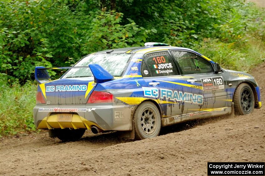 Gary Donoghue / Stephen Joyce Mitsubishi Lancer Evo IX on SS1, Steamboat I.