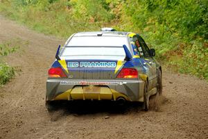 Gary Donoghue / Stephen Joyce Mitsubishi Lancer Evo IX on SS1, Steamboat I.