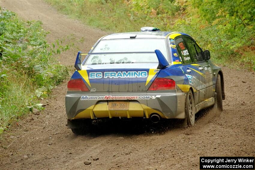 Gary Donoghue / Stephen Joyce Mitsubishi Lancer Evo IX on SS1, Steamboat I.