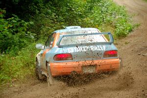 Tyler Matalas / Izaak Degenaer Subaru Impreza LX on SS1, Steamboat I.