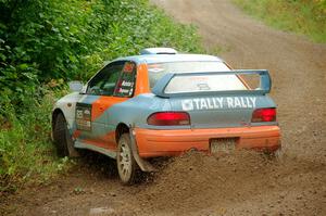 Tyler Matalas / Izaak Degenaer Subaru Impreza LX on SS1, Steamboat I.